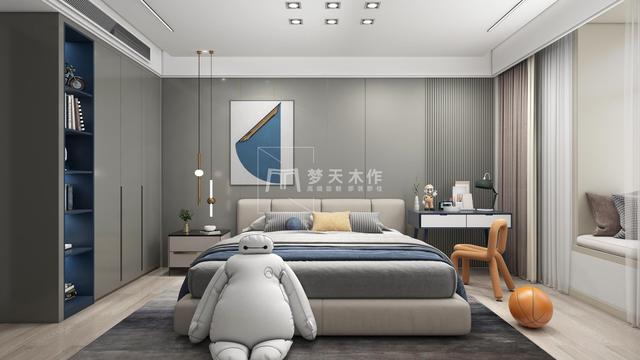 梦天木作·案例赏析丨182㎡新中式，诗意栖居，营造现代禅意美学-8.jpg