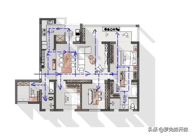 邂逅120㎡轻法式，生活需要仪式感，温柔的高级，不负时光-4.jpg