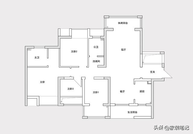 130㎡美式风格装修，全屋色彩、软装搭配十分温馨，进门就很惊艳-2.jpg