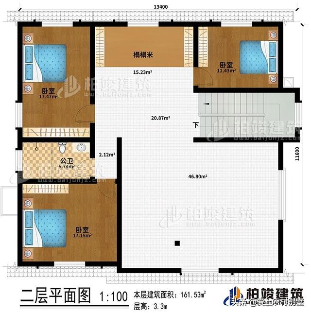 看腻了欧式别墅？不妨试试这两款清新美式风格-3.jpg
