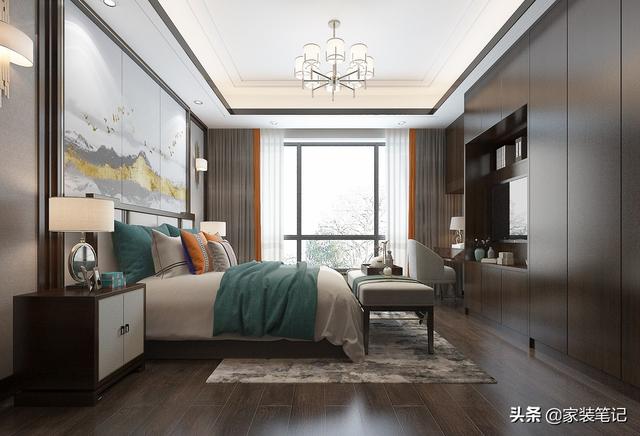 厦门夫妻晒出160㎡新家，新中式风格，高级感十足，而且十分韵味-13.jpg