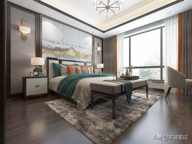 厦门夫妻晒出160㎡新家，新中式风格，高级感十足，而且十分韵味-15.jpg
