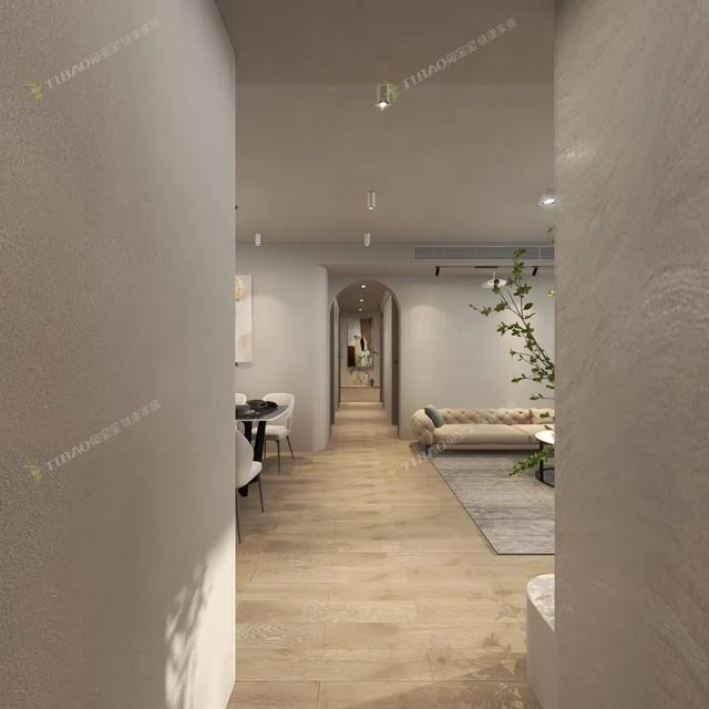 144㎡自然色极简风，质感空间何必过度装饰-4.jpg