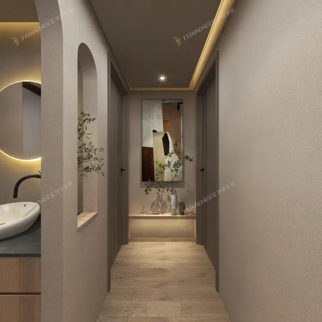 144㎡自然色极简风，质感空间何必过度装饰-5.jpg