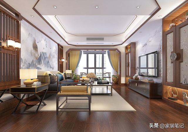 两套房子打通，改造成250㎡的新中式大平层，住起来比别墅还舒服-9.jpg