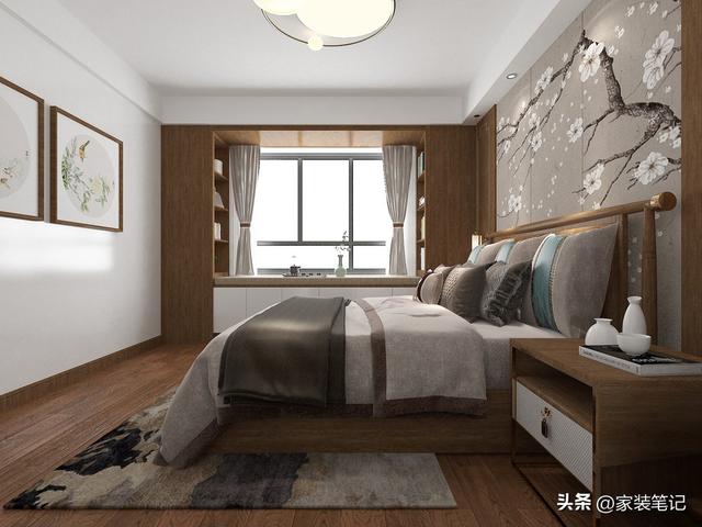 深圳夫妻的中式风装修，摒弃传统客厅取消观影功能，整体美观大气-13.jpg