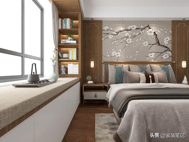 深圳夫妻的中式风装修，摒弃传统客厅取消观影功能，整体美观大气-15.jpg