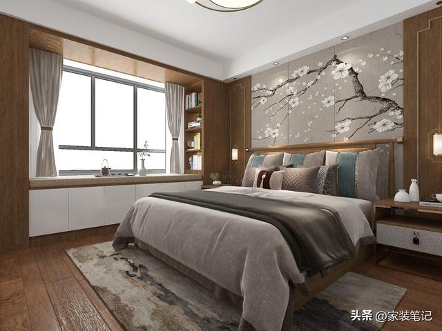 深圳夫妻的中式风装修，摒弃传统客厅取消观影功能，整体美观大气-16.jpg