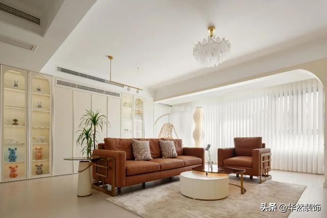 中海嶺湖湾126㎡三居室，效果图高度还原，爱上温柔的轻法式-10.jpg