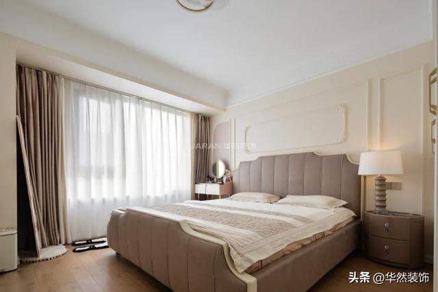 中海嶺湖湾126㎡三居室，效果图高度还原，爱上温柔的轻法式-27.jpg
