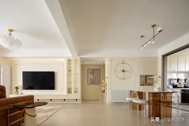 中海嶺湖湾126㎡三居室，效果图高度还原，爱上温柔的轻法式-24.jpg