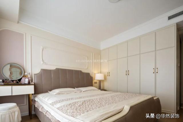 中海嶺湖湾126㎡三居室，效果图高度还原，爱上温柔的轻法式-28.jpg