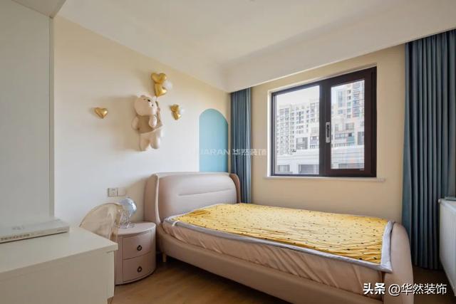 中海嶺湖湾126㎡三居室，效果图高度还原，爱上温柔的轻法式-30.jpg