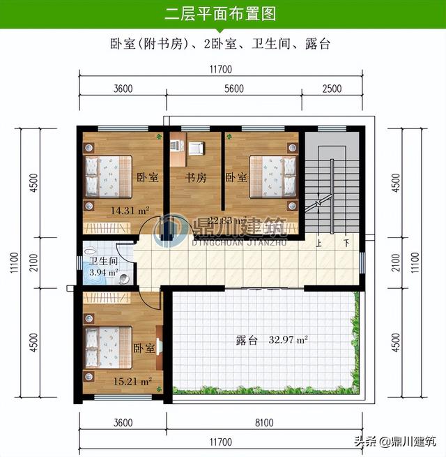 4套极简风的现代别墅，造价经济时尚体面，农村房子经济实用就好-5.jpg
