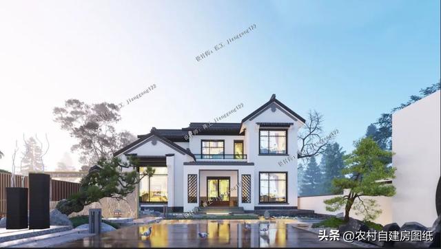 4款新中式农村别墅设计，代代永流传，100年不过时-1.jpg