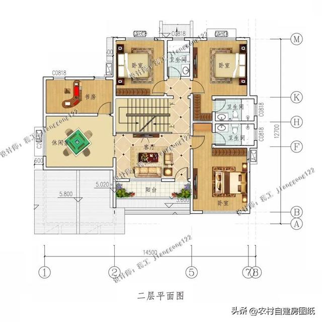 4款新中式农村别墅设计，代代永流传，100年不过时-3.jpg