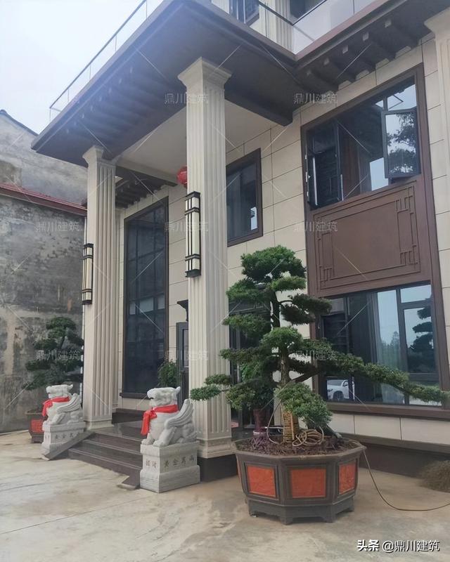 8套新中式案例，古香古色稳重时尚，在哪个年代都是精品自建房-2.jpg