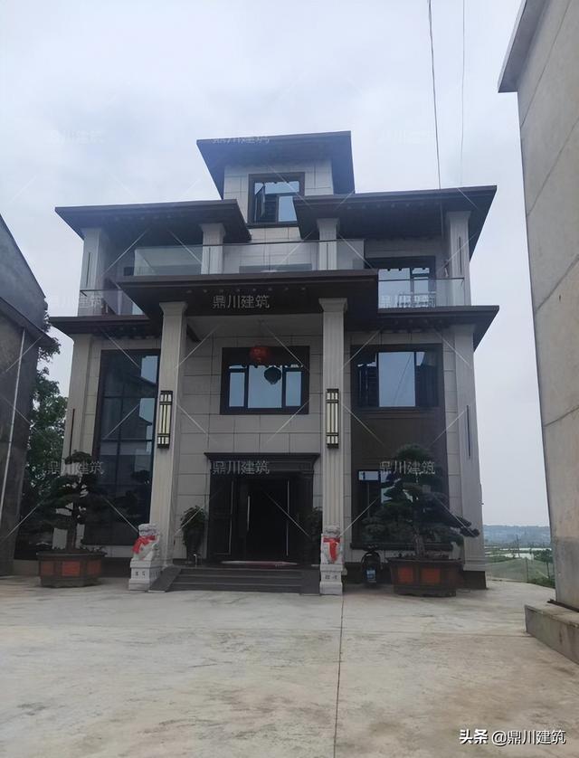 8套新中式案例，古香古色稳重时尚，在哪个年代都是精品自建房-1.jpg
