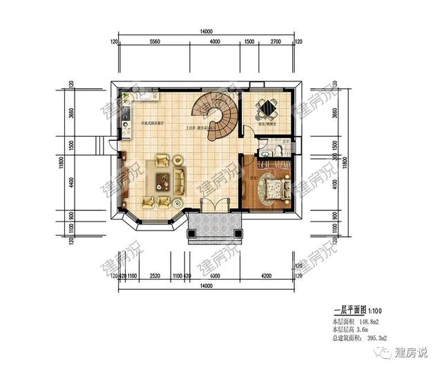 建房说｜150平新中式别墅，老家建一栋，妥妥的村中豪宅-7.jpg