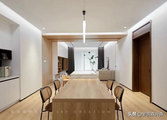 北京夫妻180㎡极简原木风，超大LDK空间+休闲阳台，看完好想住！-4.jpg