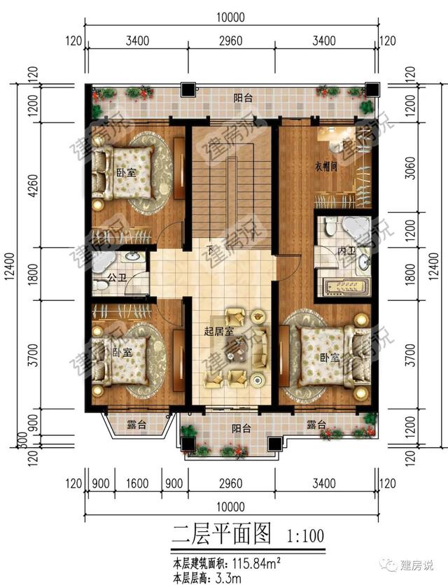 建房说｜3款二层新中式别墅，看过的都说好，建了越住越有钱-6.jpg