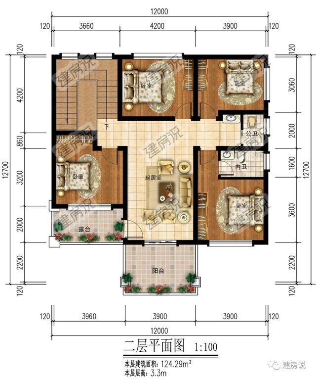 建房说｜3款二层新中式别墅，看过的都说好，建了越住越有钱-9.jpg