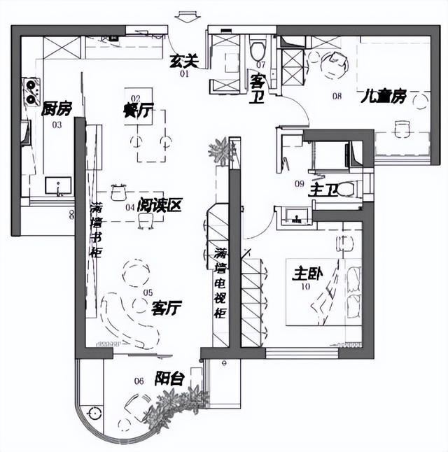 这对夫妻超有远见，坚持全屋打满柜子，场面实用又大气-2.jpg