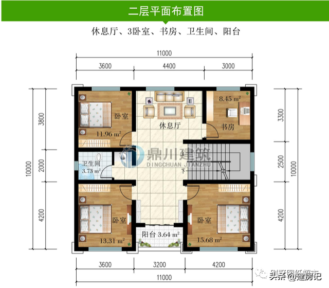广东11款新中式三层别墅，精美大气，户型经济实用，适合建在农村-4.jpg