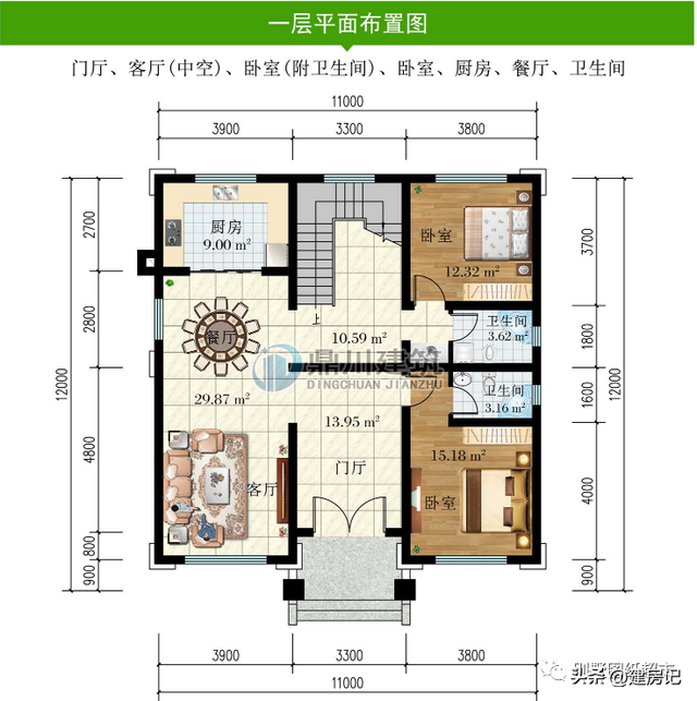 广东11款新中式三层别墅，精美大气，户型经济实用，适合建在农村-23.jpg