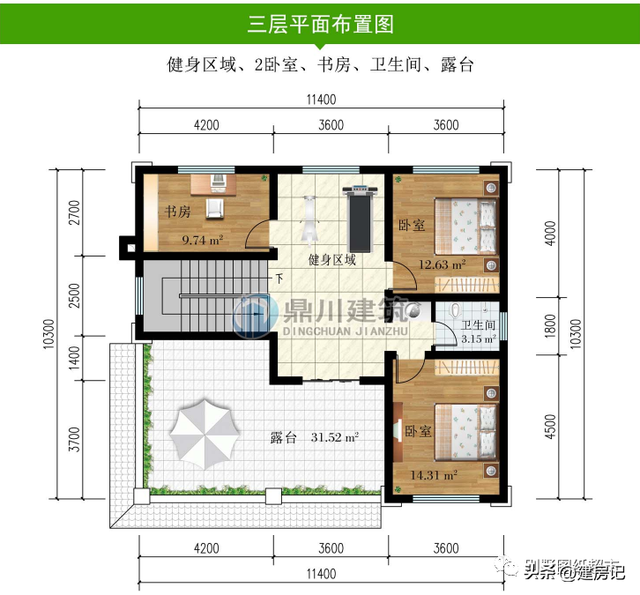 广东11款新中式三层别墅，精美大气，户型经济实用，适合建在农村-35.jpg