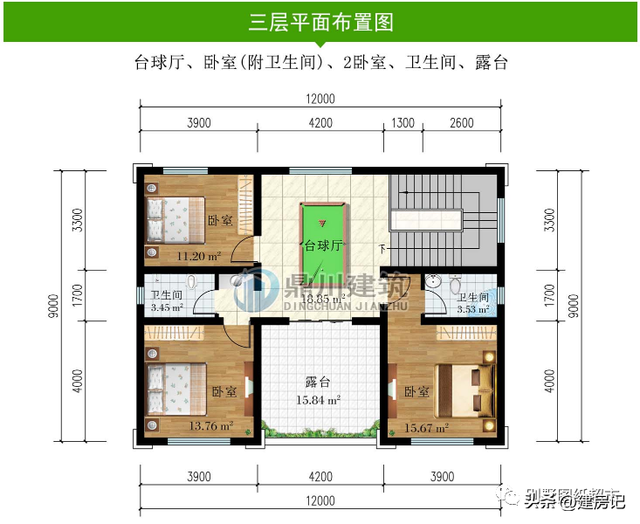 广东11款新中式三层别墅，精美大气，户型经济实用，适合建在农村-50.jpg