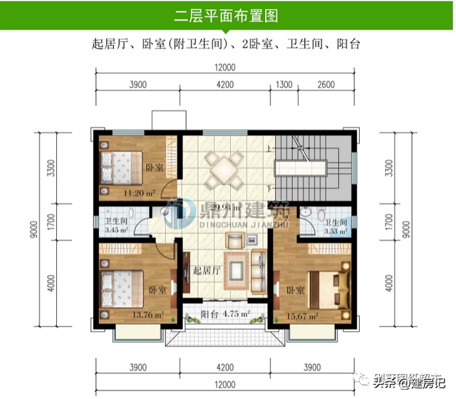广东11款新中式三层别墅，精美大气，户型经济实用，适合建在农村-49.jpg