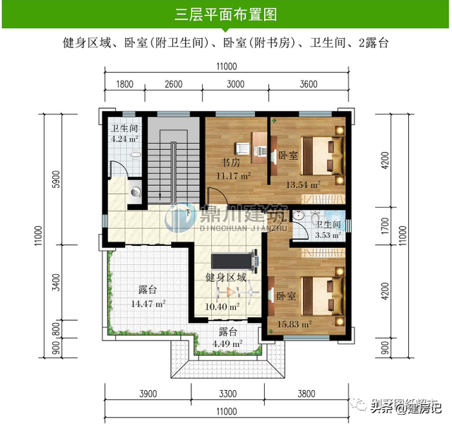 广东11款新中式三层别墅，精美大气，户型经济实用，适合建在农村-55.jpg