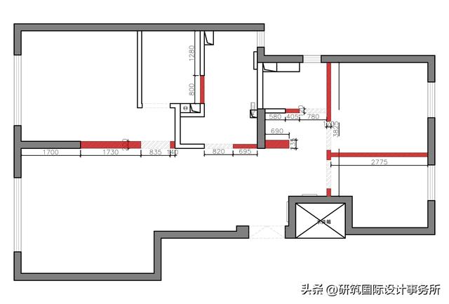 89㎡轻法式|以奶油白为主|局部点缀复古跳色|拱形元素弱化棱角感-2.jpg