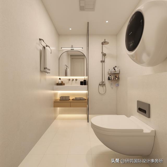 89㎡轻法式|以奶油白为主|局部点缀复古跳色|拱形元素弱化棱角感-10.jpg