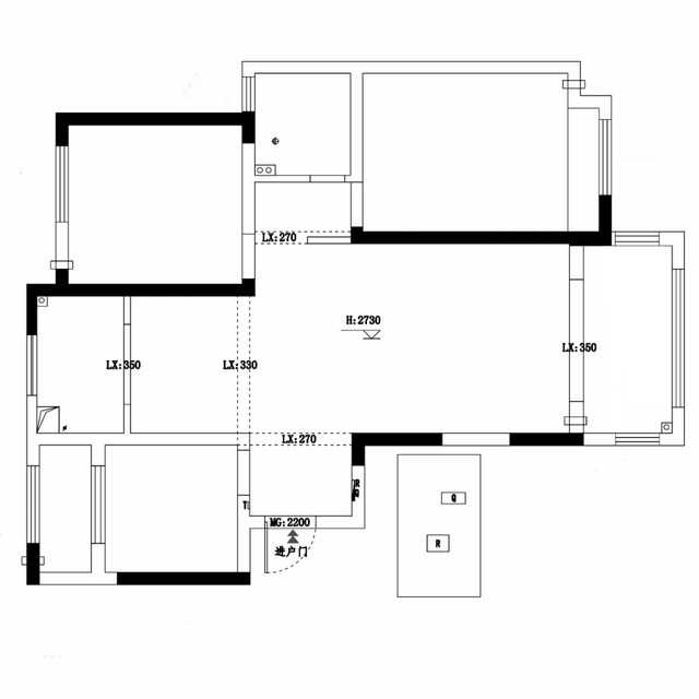 98m²侘寂风，她只留下了1间房，看似简陋，却是美学最高境界-2.jpg