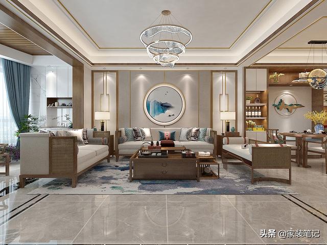 发现一户很有韵味的新中式风格装修，很高级，网友：可以照着装-1.jpg