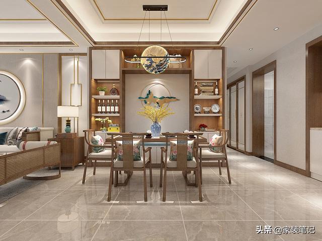 发现一户很有韵味的新中式风格装修，很高级，网友：可以照着装-11.jpg