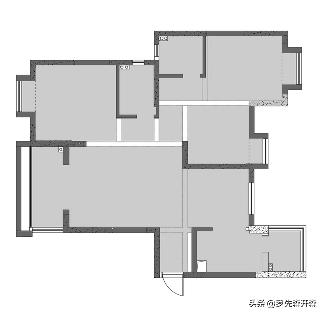 低成本改造毛坯房，109㎡轻法式实景——爱乐物语-10.jpg