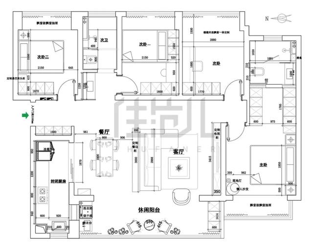 住范儿真实人家 | 超大横厅+全景落地窗，轻奢原木风美炸了！-4.jpg