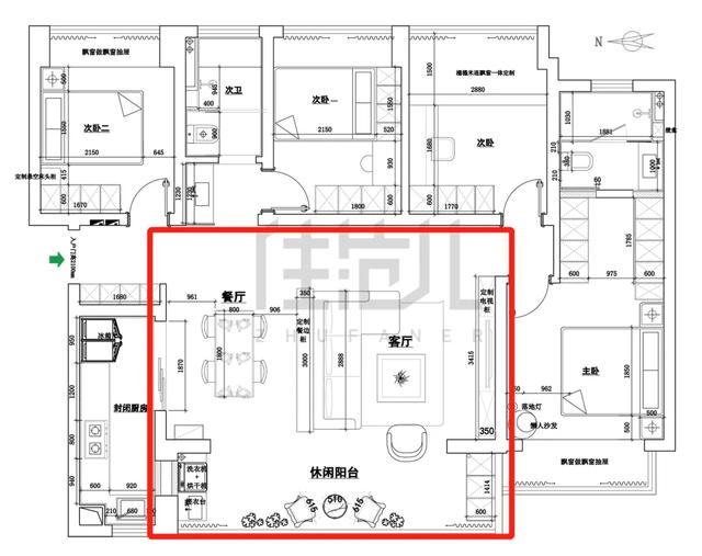 住范儿真实人家 | 超大横厅+全景落地窗，轻奢原木风美炸了！-9.jpg