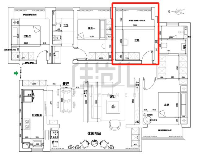 住范儿真实人家 | 超大横厅+全景落地窗，轻奢原木风美炸了！-44.jpg