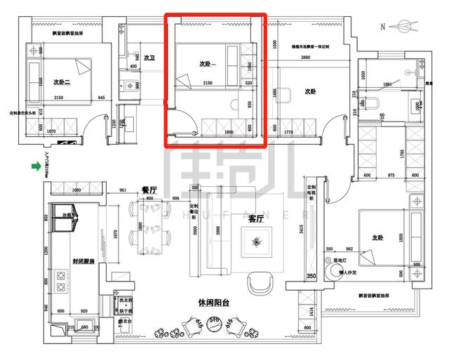 住范儿真实人家 | 超大横厅+全景落地窗，轻奢原木风美炸了！-47.jpg
