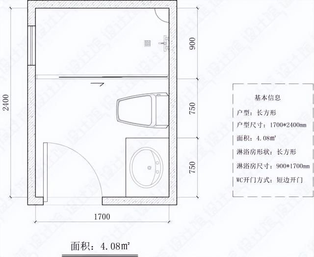 卫生间小得可怜，怎么装修布置，才实用不拥挤？-3.jpg