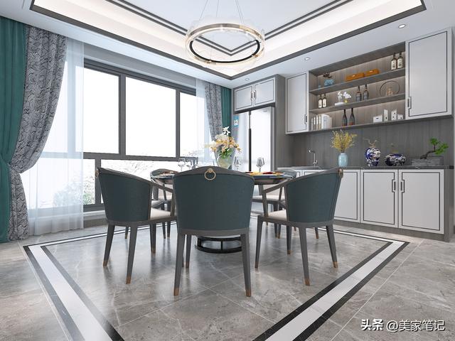 看她家132㎡新中式风格，以灰色系装扮全屋，碰撞出优美的高级感-14.jpg