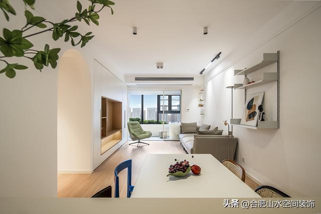 125㎡奶油原木风，用简单的设计语言，构筑温暖治愈的新居-2.jpg