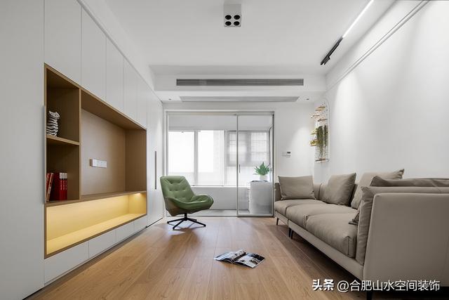 125㎡奶油原木风，用简单的设计语言，构筑温暖治愈的新居-6.jpg