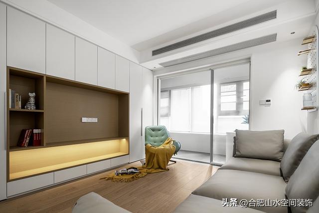 125㎡奶油原木风，用简单的设计语言，构筑温暖治愈的新居-7.jpg