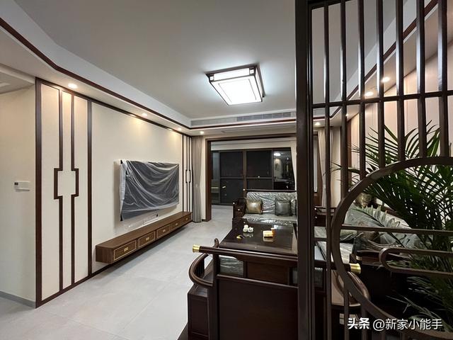 太羡慕她家116平新房装修新中式风格，全屋显得很大气，太喜欢了-6.jpg