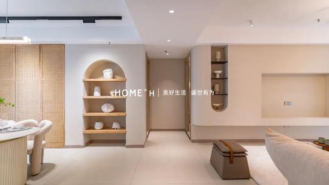 装修案例丨137m²侘寂：​奶油风色系，打造温馨舒适小家庭~-6.jpg